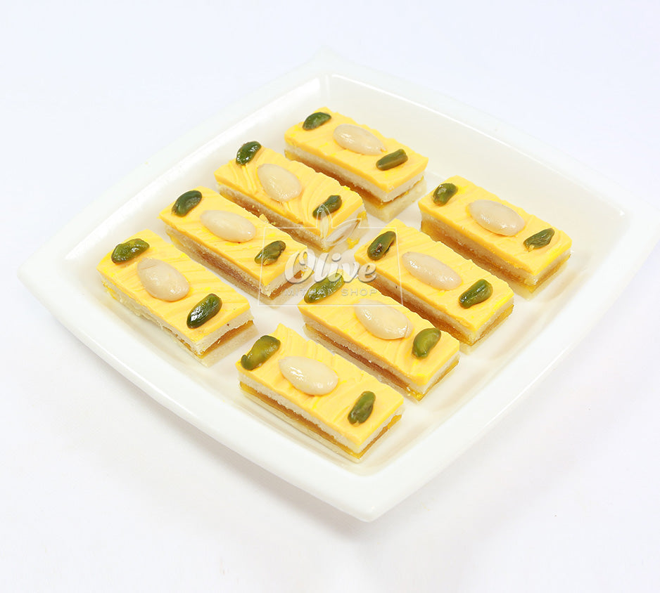 Mango Badam Burfi