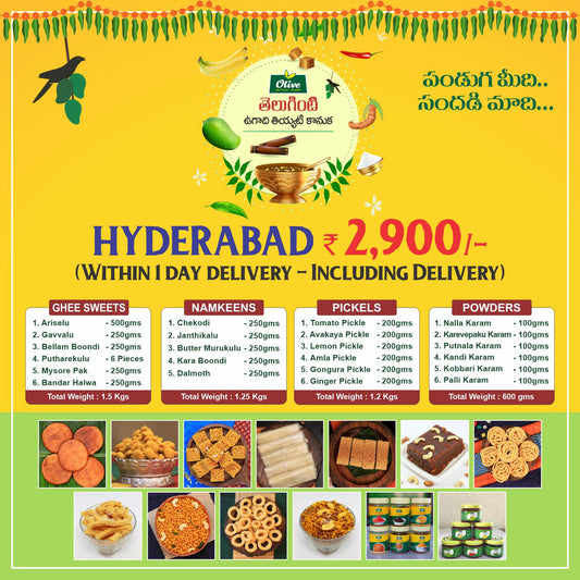 Olive Ugadi Pack for Hyderabad