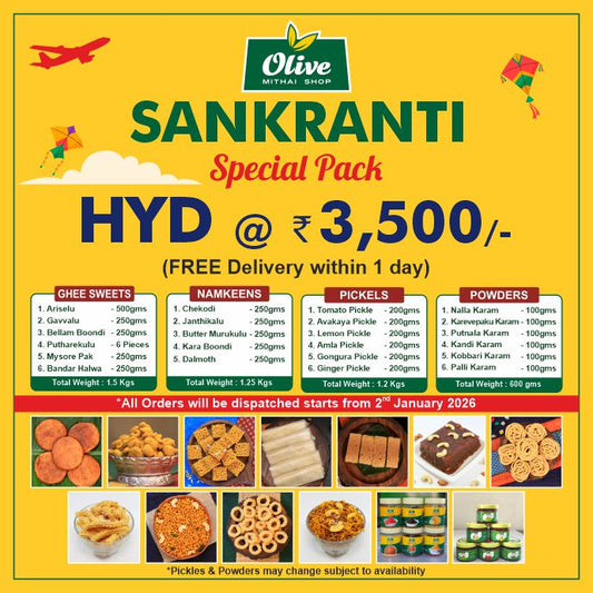 Sankranti Special Pack for Hyderabad.