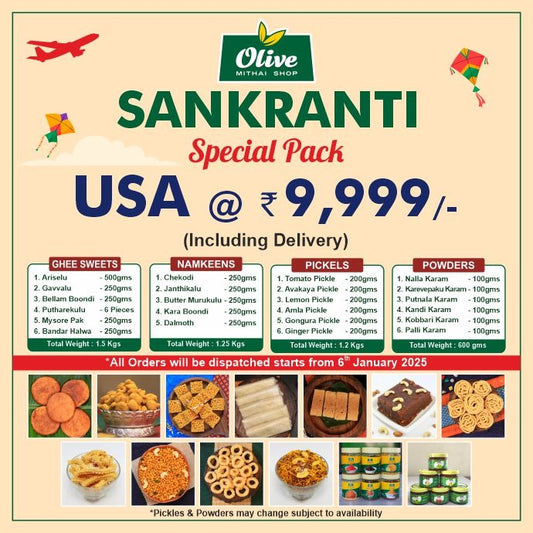 Olive Sankranti Special Pack for US