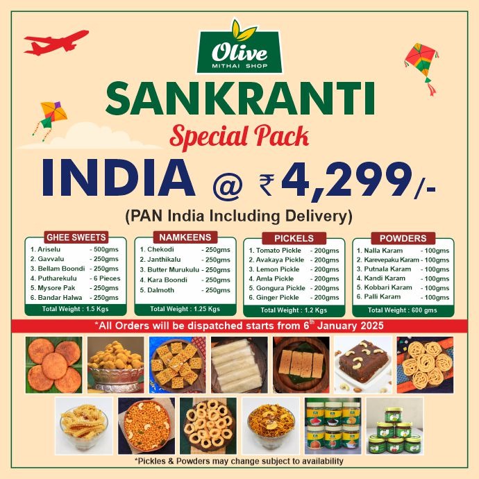 Olive Sankranti Special Pack for India