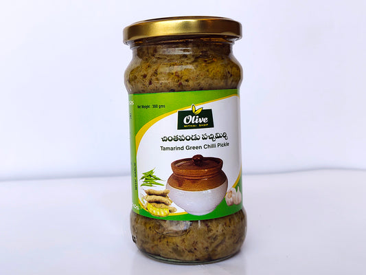 Chintakaya Greenchilli Pickle